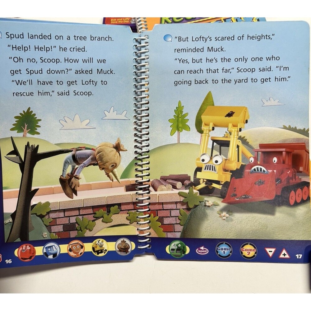 LeapFrog LeapPad Leap one Books & Cartridge Learning Tad Thomas Nemo Bob 6 - Picture 10 of 14